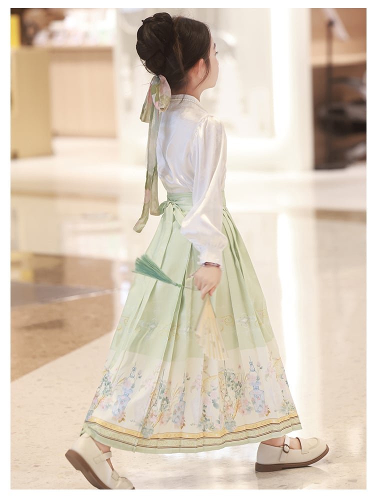 Chinese Costume Fancy Dress Kids Girls Hanfu Dress