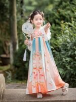 Chinese Costume For Kids Dunhuang Performance Dress