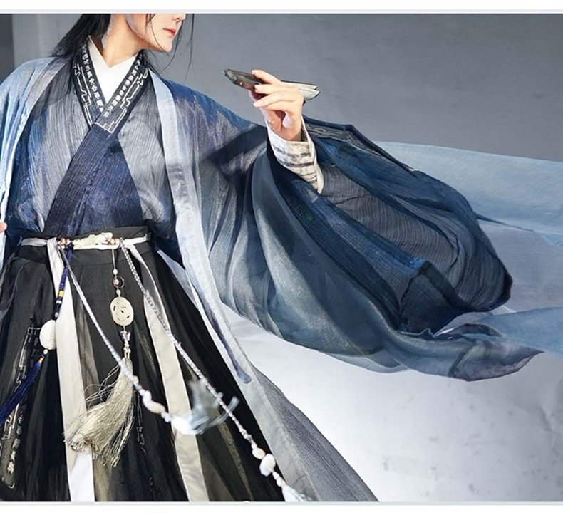 Chinese Costume For Men Jin Dynasty Hanfu Dress