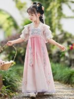 Chinese Dress For Kids Tang-Style Princess Hanfu