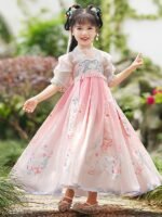 Chinese Dress For Kids Tang-Style Princess Hanfu - Image 2