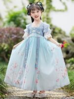 Chinese Dress For Kids Tang-Style Princess Hanfu - Image 4