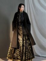 Chinese Dress For Men Hanfu Shirt Horse Face Skirt