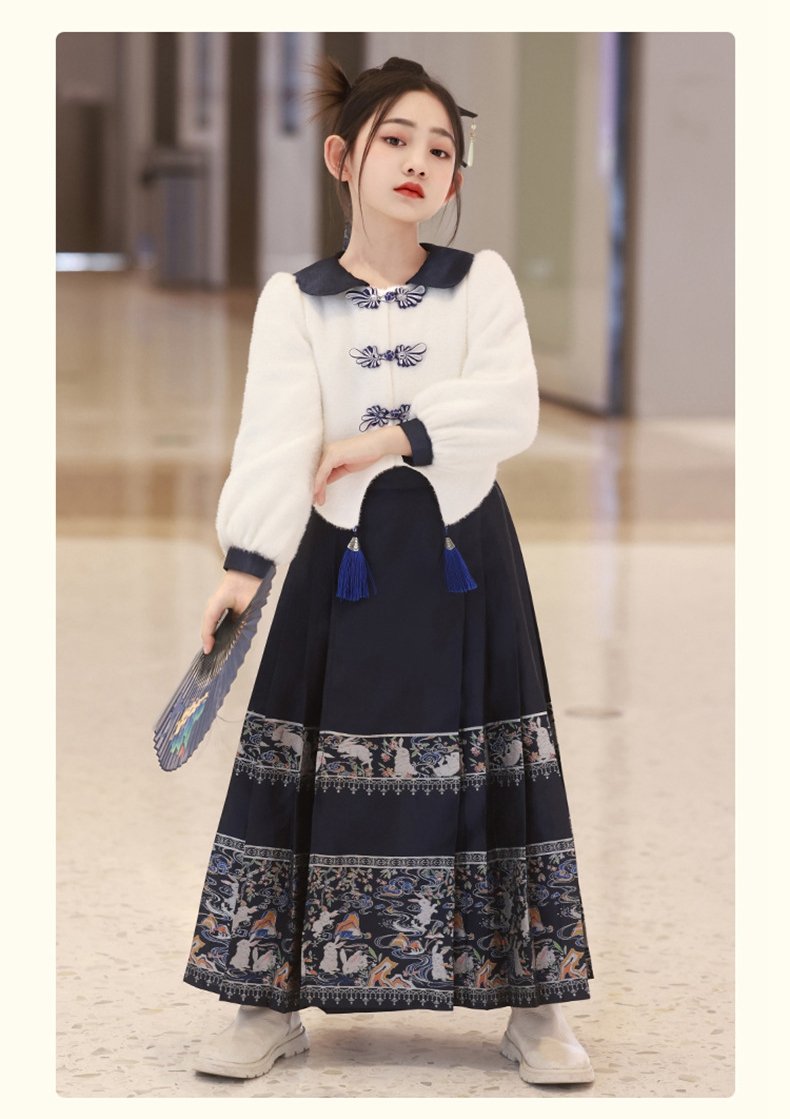 Chinese Dress Kids Ancient Costume Girl Hanfu