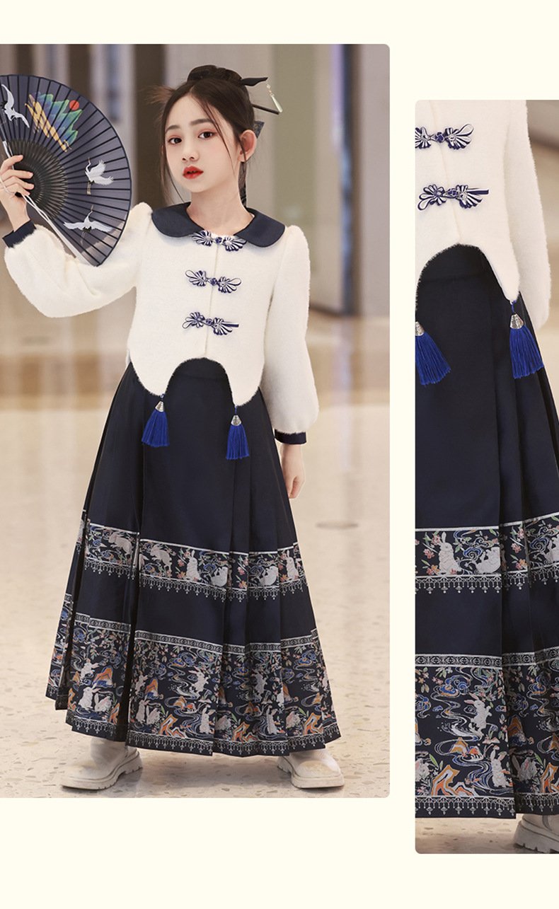 Chinese Dress Kids Ancient Costume Girl Hanfu