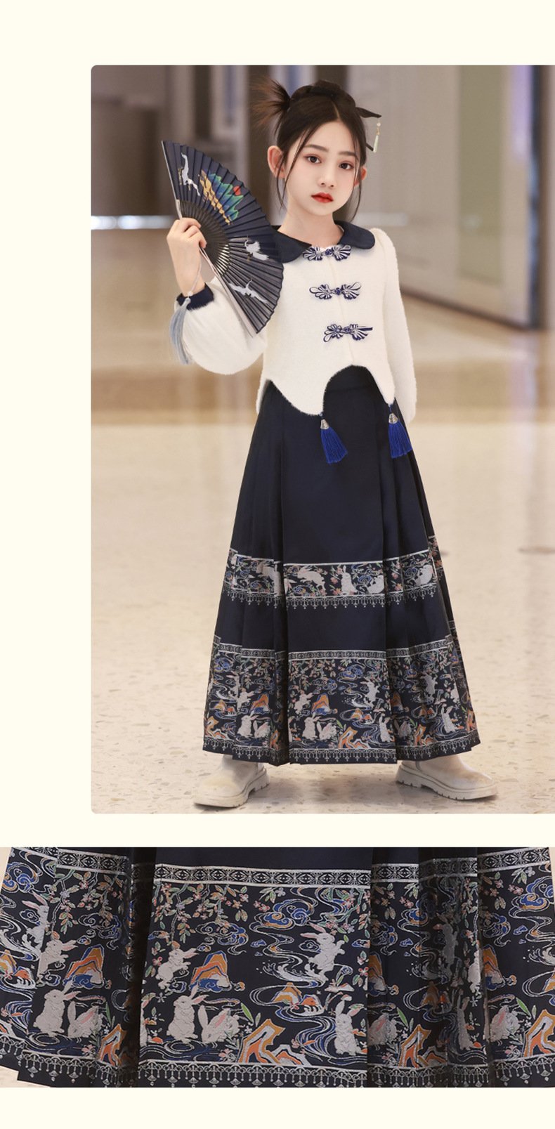 Chinese Dress Kids Ancient Costume Girl Hanfu