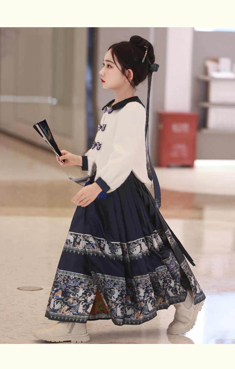 Chinese Dress Kids Ancient Costume Girl Hanfu