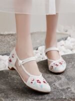 Chinese Embroidered Shoes Mesh Cheongsam Shoes - Image 2