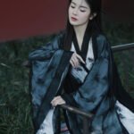 Chinese Fantasy Clothing Cool Black Hanfu Female