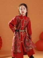 Chinese Girls Hanfu Traditional Performance Costume - Image 2