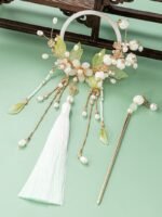 Chinese Hair Clasps Ancient Style Circular Headwear
