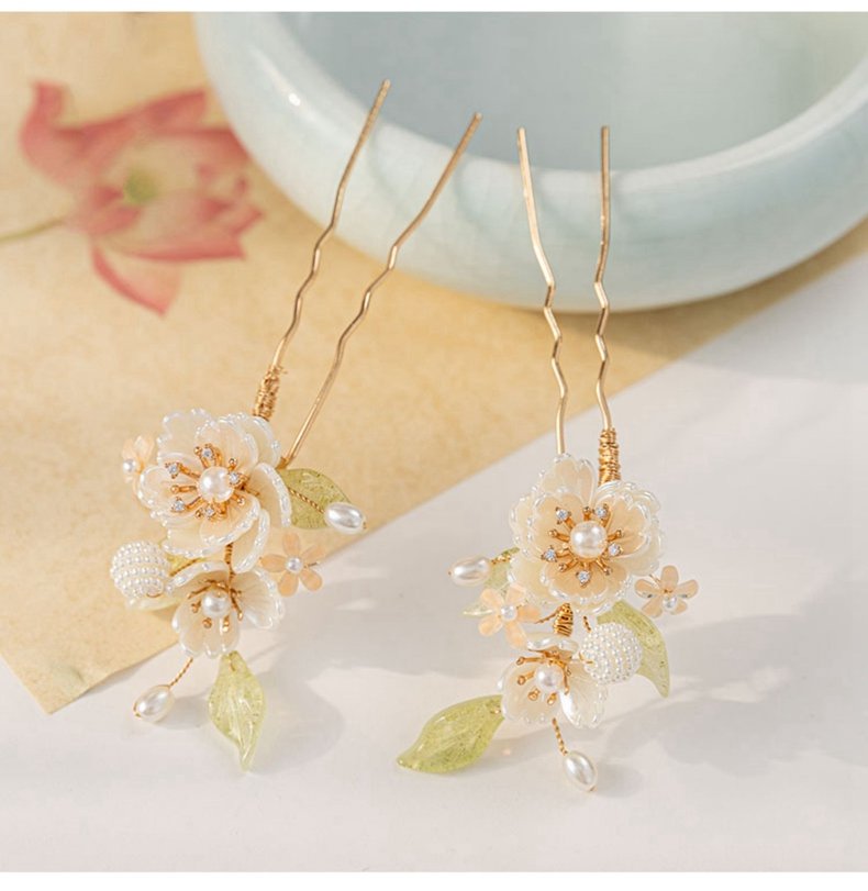 Chinese Hair Decorations Ancient Headwear Hanfu Qipao