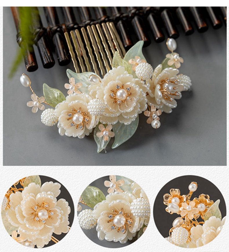 Chinese Hair Decorations Ancient Headwear Hanfu Qipao