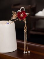Chinese Hair Ornaments Beautiful Headdress For Bride - Image 3