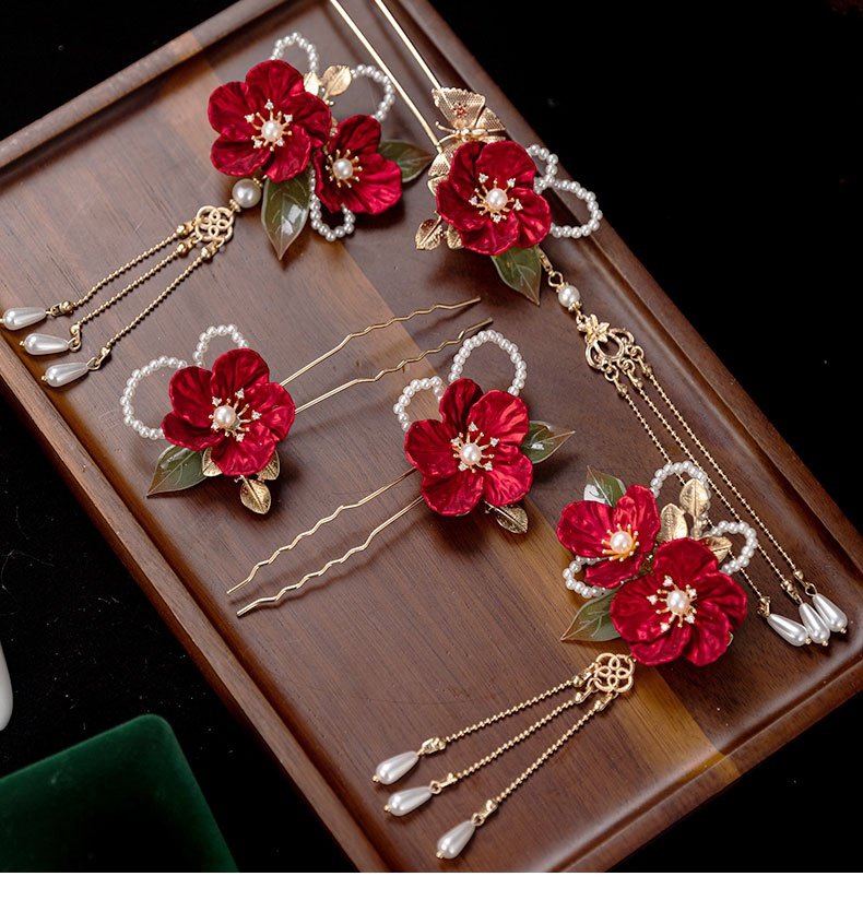 Chinese Hair Ornaments Beautiful Headdress For Bride