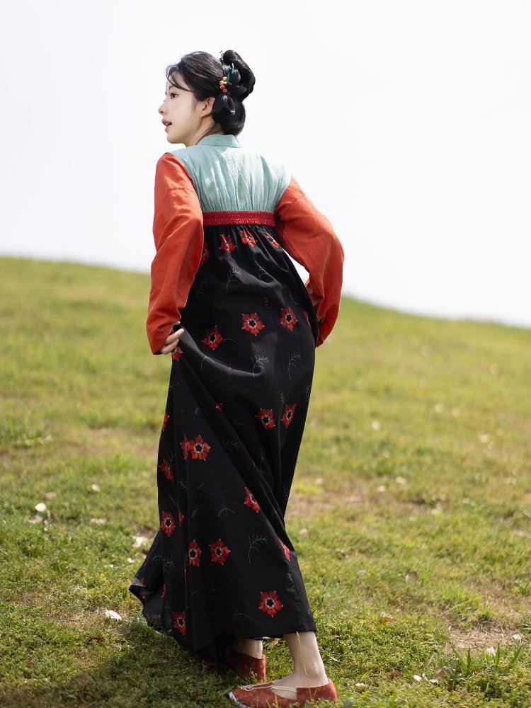 Chinese Hanfu Dress Female Tang Dynasty Dress