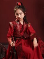 Chinese Hanfu For Girls Cos Swordsman Ancient Costume - Image 3