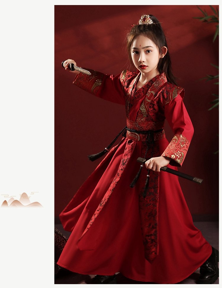 Chinese Hanfu For Girls Cos Swordsman Ancient Costume