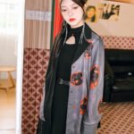 Chinese Hanfu Pants Long Sleeved Black Shirt