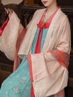 Chinese Hanfu Tang Dynasty Dress Female - Image 4