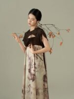 Chinese Inspired Outfits Women’s Long Dress - Image 3
