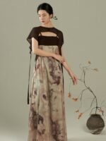 Chinese Inspired Outfits Women’s Long Dress - Image 5