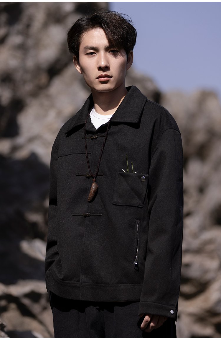 Chinese Jacket Men's Tang Suit Loose Top