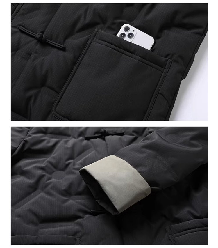Chinese Jacket Traditional Tang Style Men's Cotton Coat