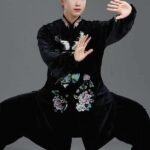 Chinese Kung Fu Outfit Embroidery Tai Chi Suit
