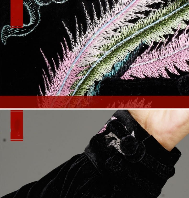 Chinese Kung Fu Outfit Embroidery Tai Chi Suit