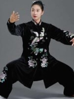 Chinese Kung Fu Outfit Embroidery Tai Chi Suit - Image 2