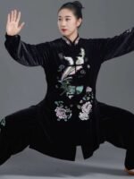 Chinese Kung Fu Outfit Embroidery Tai Chi Suit - Image 5