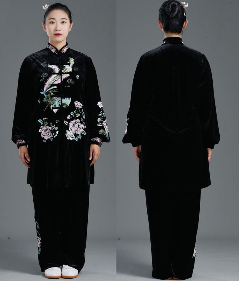 Chinese Kung Fu Outfit Embroidery Tai Chi Suit