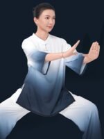 Chinese Kung Fu Outfit Women Gradient Tai Chi Suit - Image 2