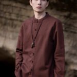 Chinese Linen Shirt Men Long Sleeve Tang Suit Shirt