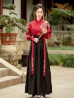 Chinese Martial Arts Style Wuxia Clothing Hanfu Unisex