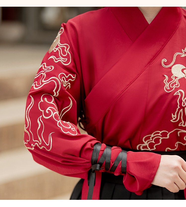 Chinese Martial Arts Style Wuxia Clothing Hanfu Unisex