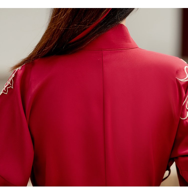 Chinese Martial Arts Style Wuxia Clothing Hanfu Unisex