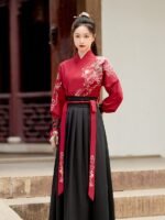 Chinese Martial Arts Style Wuxia Clothing Hanfu Unisex - Image 2