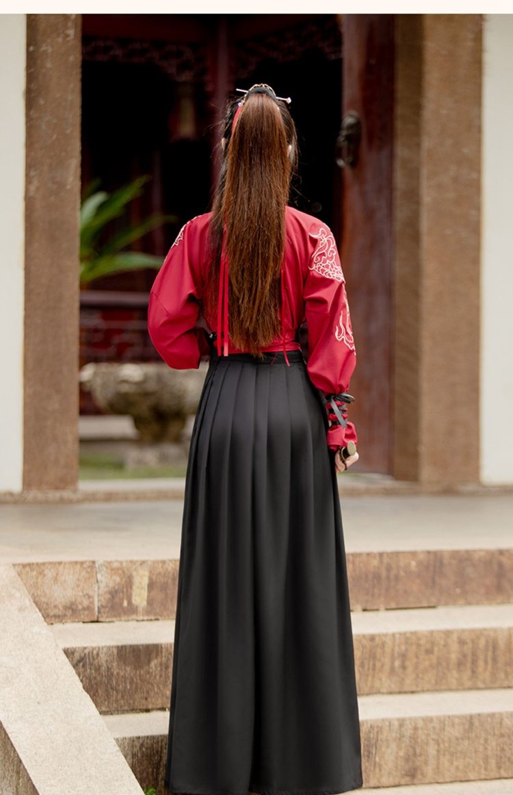 Chinese Martial Arts Style Wuxia Clothing Hanfu Unisex