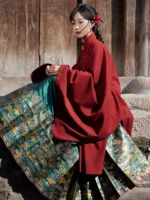 Chinese Ming Dynasty Hanfu Wedding Dress
