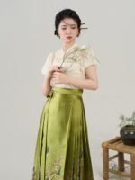 Chinese Modern Dress Ming Dynasty Fashion Hanfu