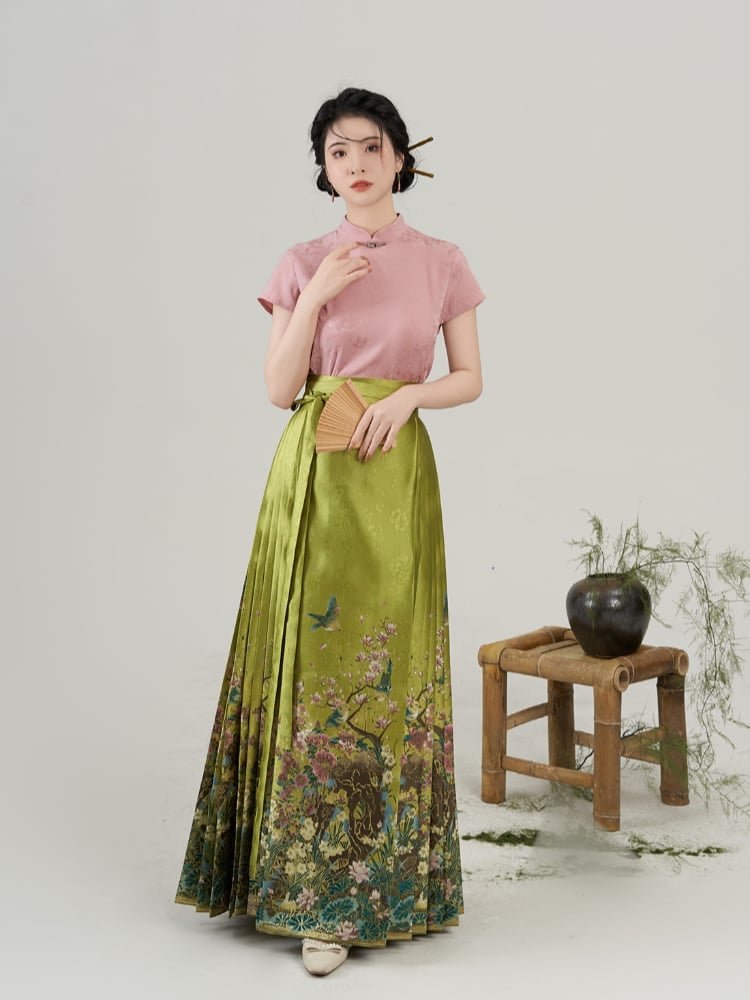 Chinese Modern Dress Ming Dynasty Fashion Hanfu