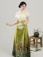 Chinese Modern Dress Ming Dynasty Fashion Hanfu - Image 3
