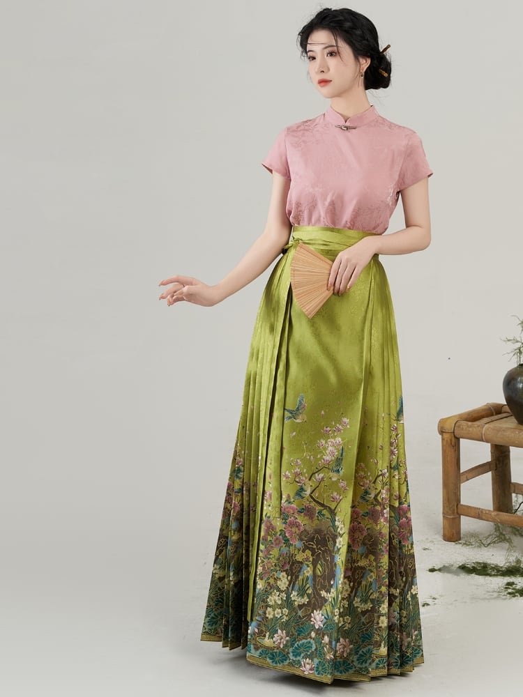 Chinese Modern Dress Ming Dynasty Fashion Hanfu