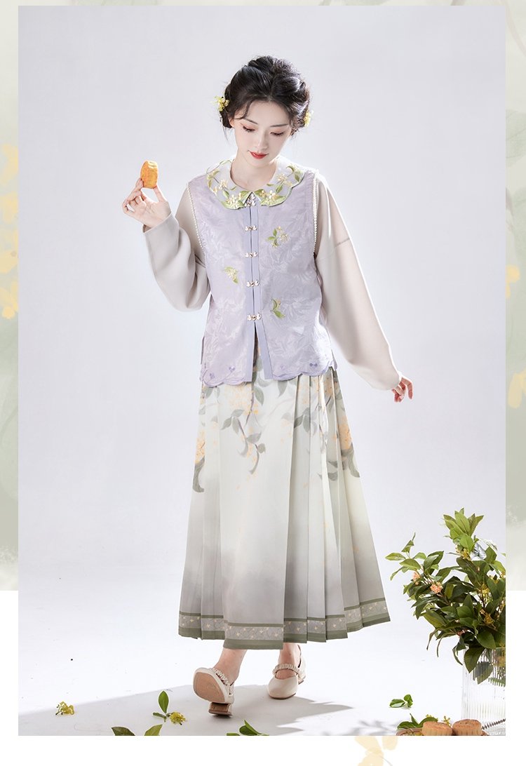 Chinese Modern Hanfu Outfit Modified Hanfu Dress