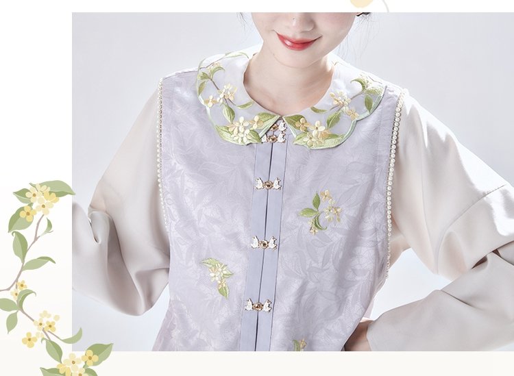 Chinese Modern Hanfu Outfit Modified Hanfu Dress