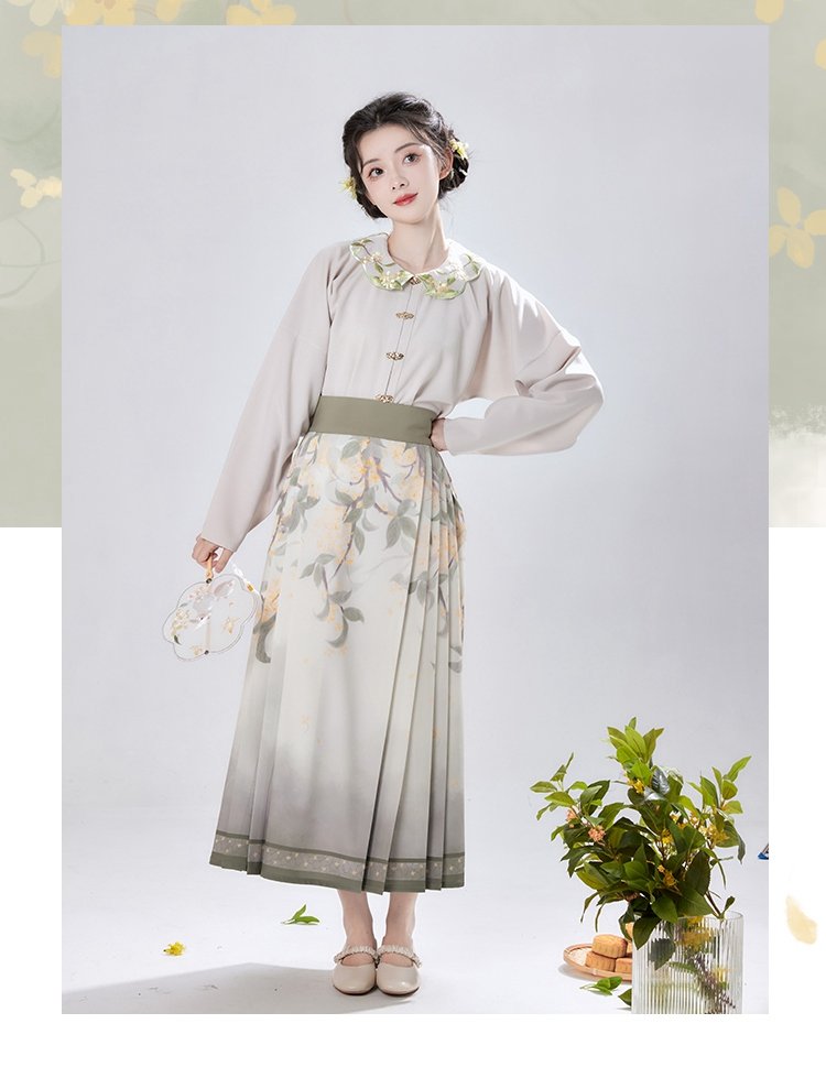 Chinese Modern Hanfu Outfit Modified Hanfu Dress