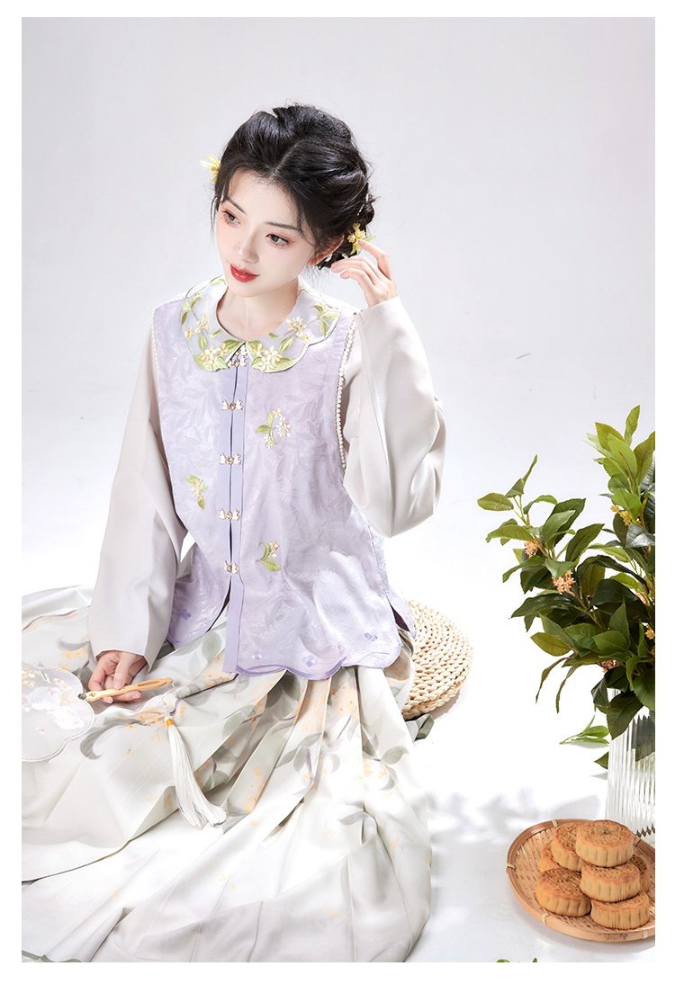 Chinese Modern Hanfu Outfit Modified Hanfu Dress