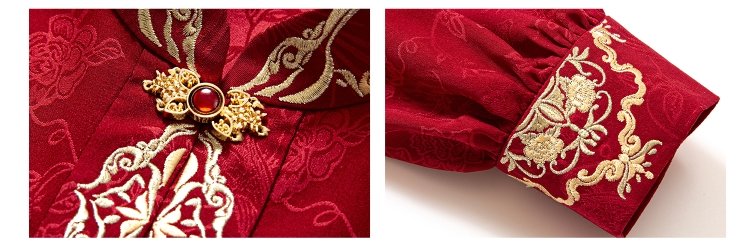 Chinese Modern Wedding Dress Improved Hanfu